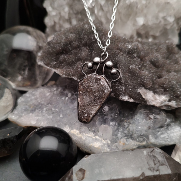 Druzy Coffin