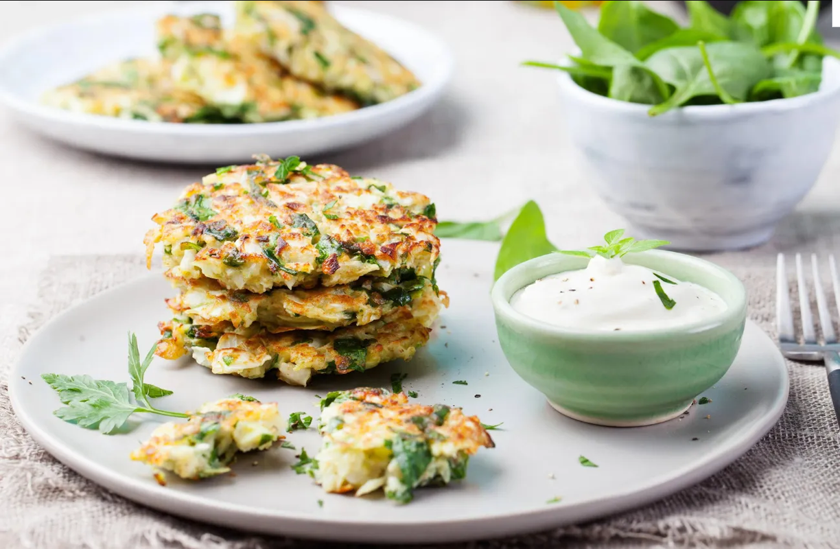 Receta para preparar en cuaresma: Tortitas de espinacas con queso