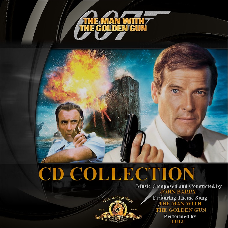 Obal - 007 The Man With The Golden Gun přední část Collection