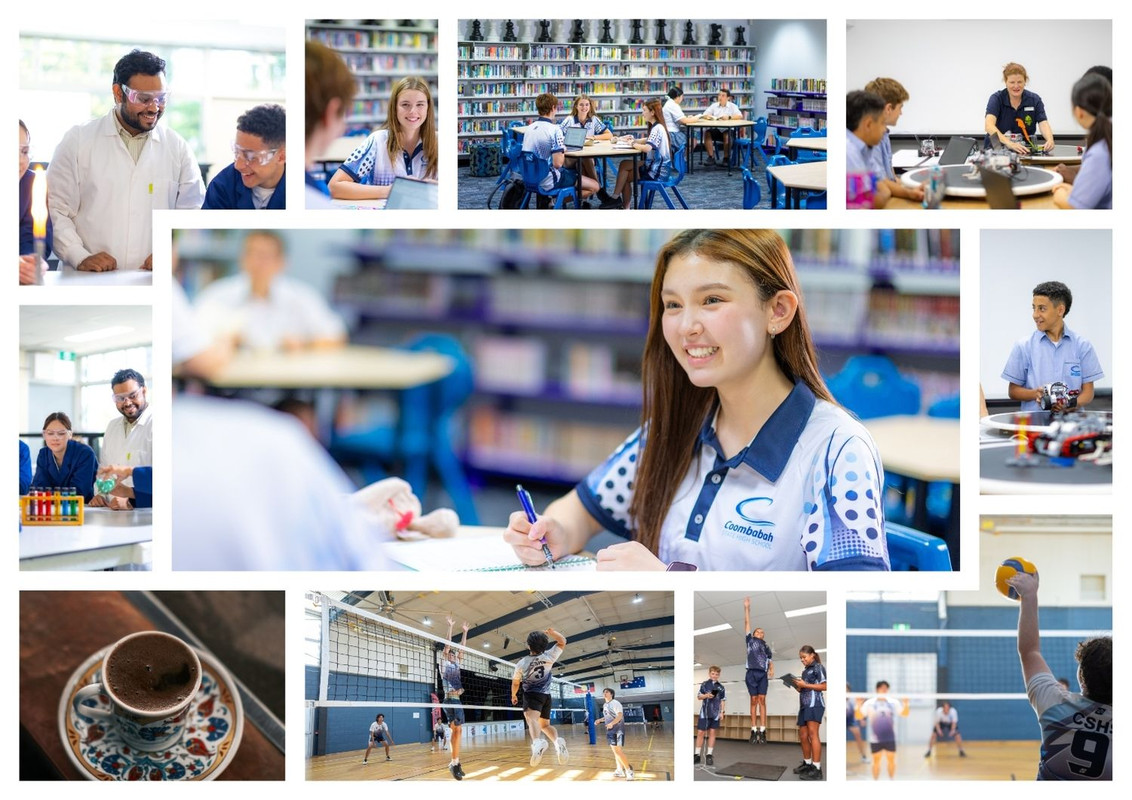 International students at Coombabah State High School