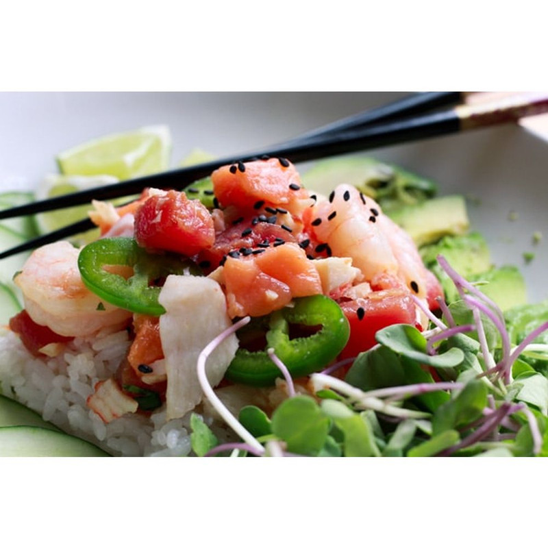 Mixed Fish Poke Bowl