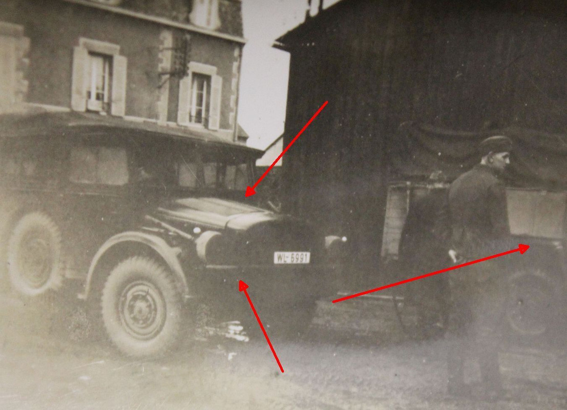 FOTO 2WK Kfz kraftfahrzeuge  VW Typ 82 Kübelwagen