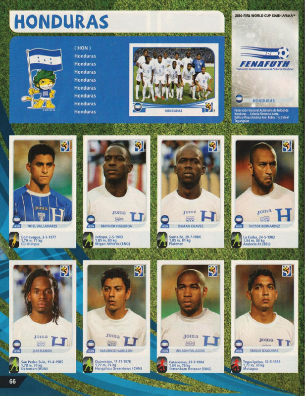 Album Panini Sudáfrica 2010-66