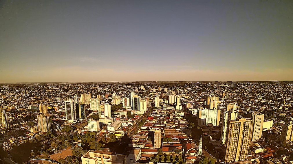 Campo Grande nesta manhã de quinta-feira