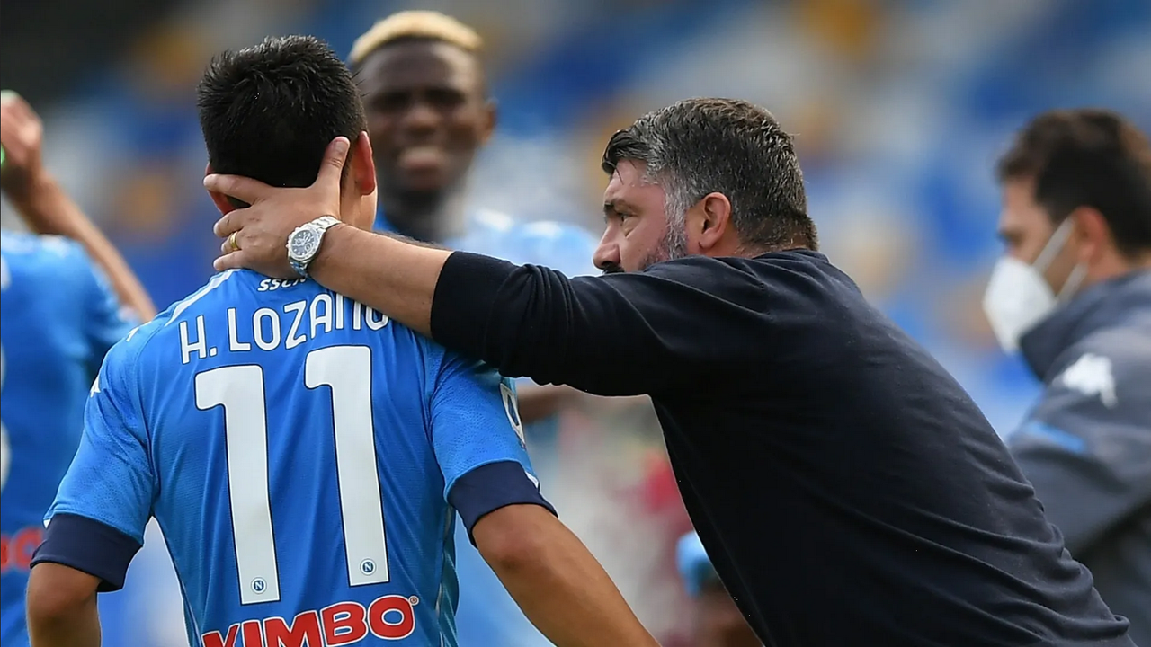 Chucky Lozano habló sobre el infierno que Gattuso le hizo vivir en Napoli