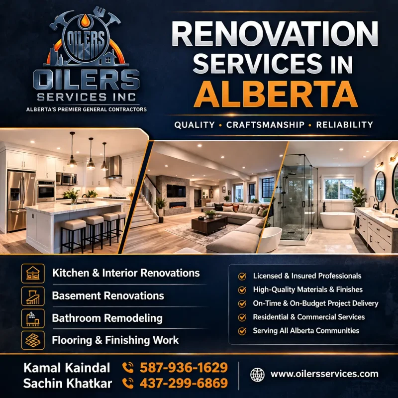 Renovation Services in Alberta