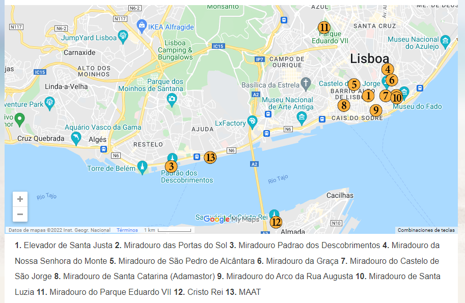 Viajar a Lisboa: *Miradores de Lisboa* - Foro Portugal