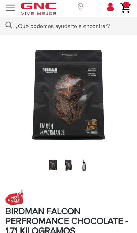 GNC: falcon performance chocolate 1. 71-kg 