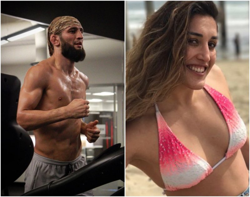Чимаев тръгнал да бори състезателка на UFC в сауната