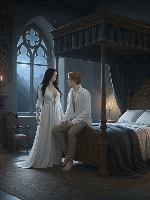 Амін та Маур в спальні