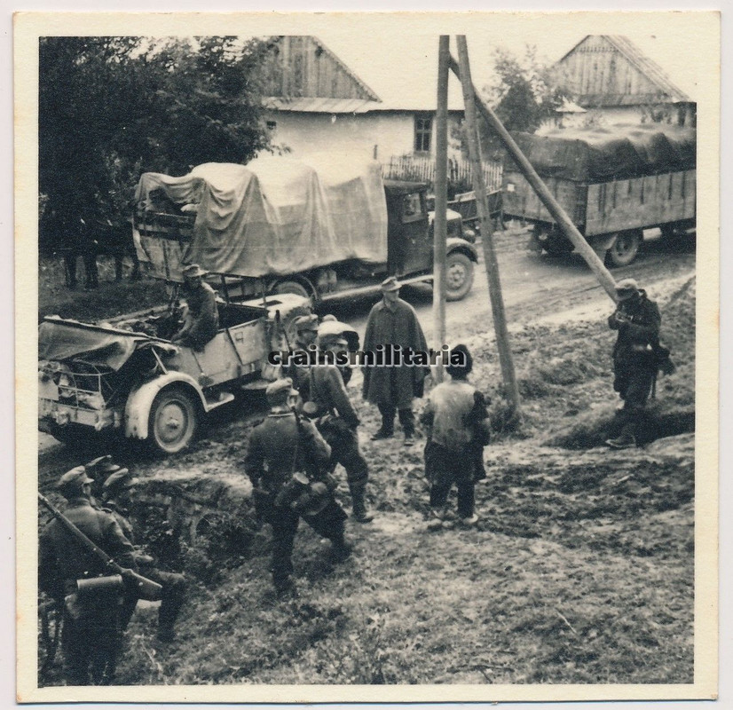 Orig. Foto Gebirgsjäger m. Einheimische Bevölker