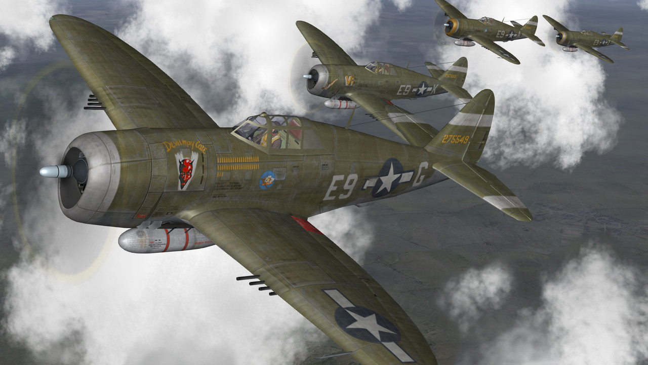 P-47 D 361FG 376FS