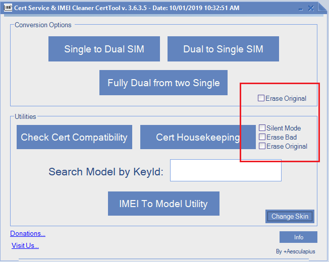 Cert Service & IMEI Cleaner CertTool (Gratis) Certtool