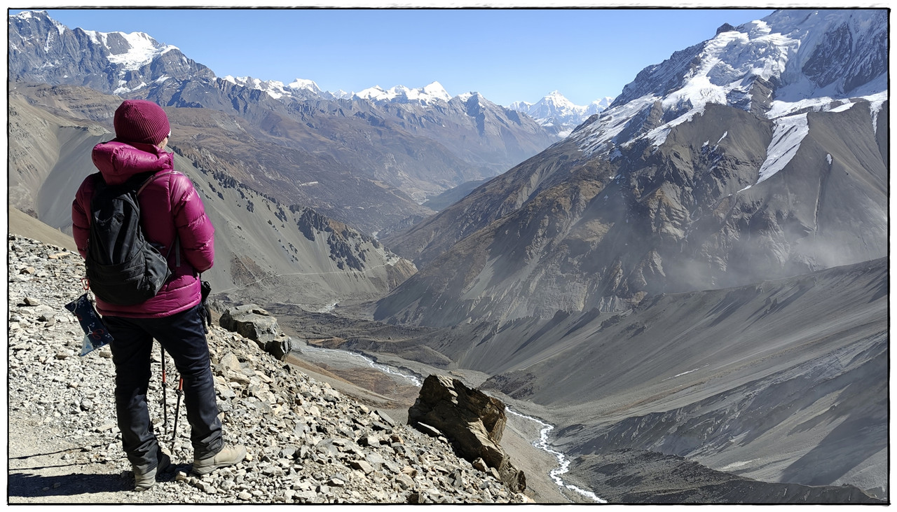 AC día 9: Tilicho BC (4160 m) a Shree Kharka (4067 m) via Tilicho Lake (5005 m) - Trekking en Nepal: Annapurna Circuit y Mardi Himal (14)