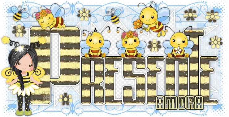 Presente Abejitas Molonas amora