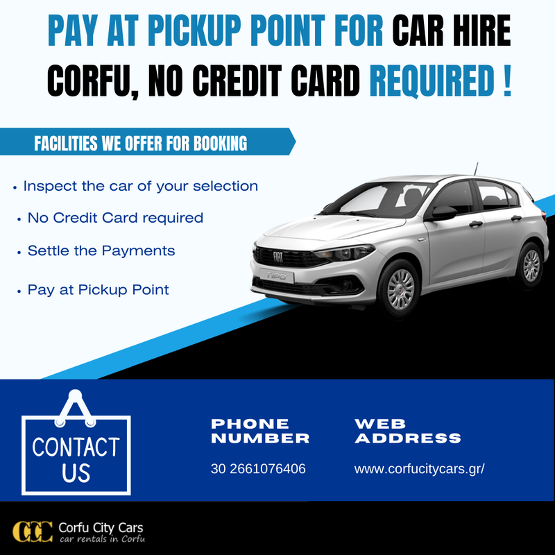 car hire corfu, no credit card Img — Postimages