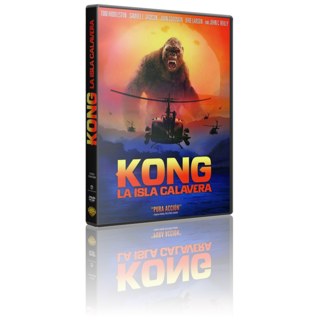 Portada - Kong: La Isla Calavera [DVD9Full] [PAL] [Cast/Ing] [2017] [Aventuras]