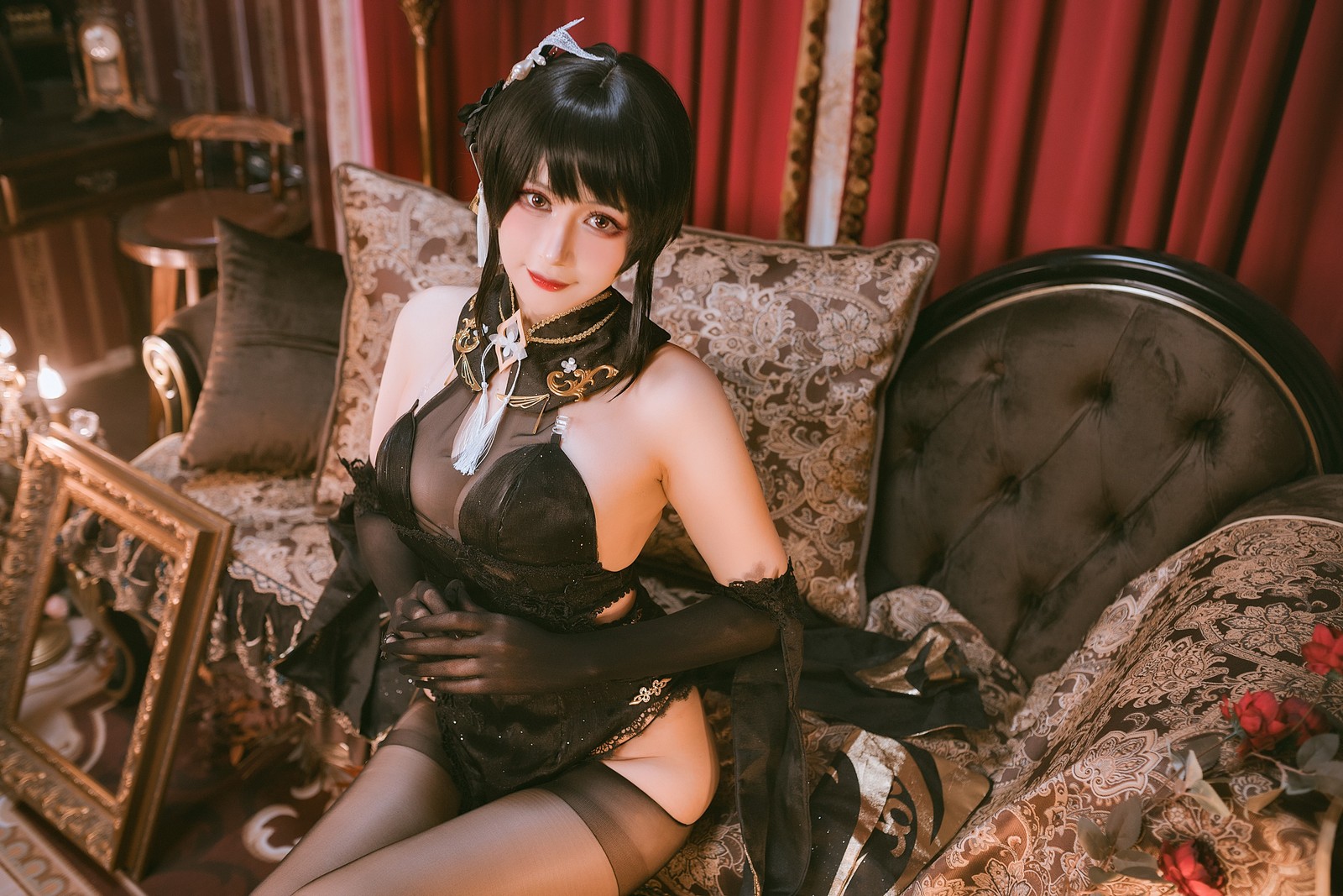 兔胖胖min – 碧蓝航线 镇海 Cosplay 高清写真集（40P-119.3MB）插图3