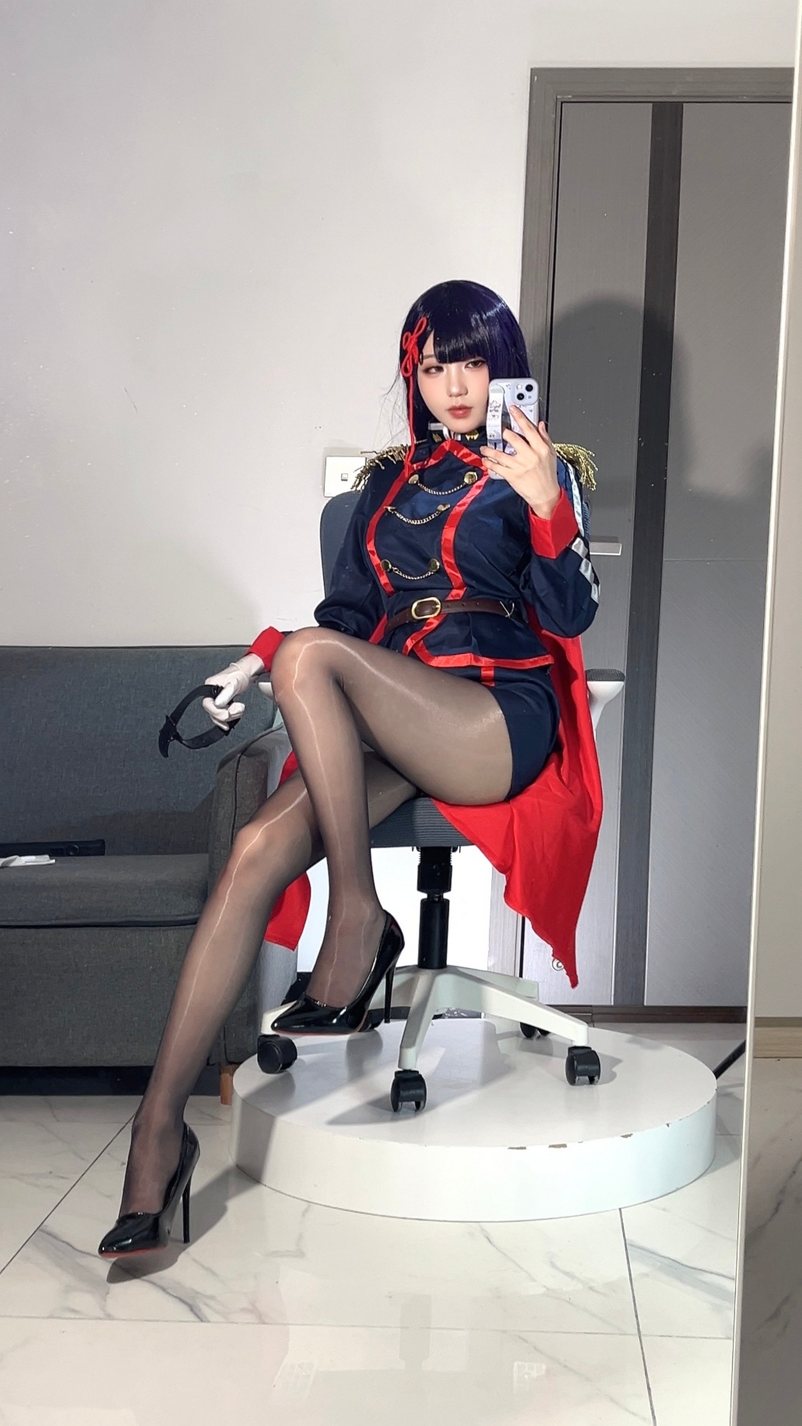 无影喵喵 山城恋 Cosplay 写真＋视频合集｜人气角色摄影作品（39P｜4V｜613MB）插图3