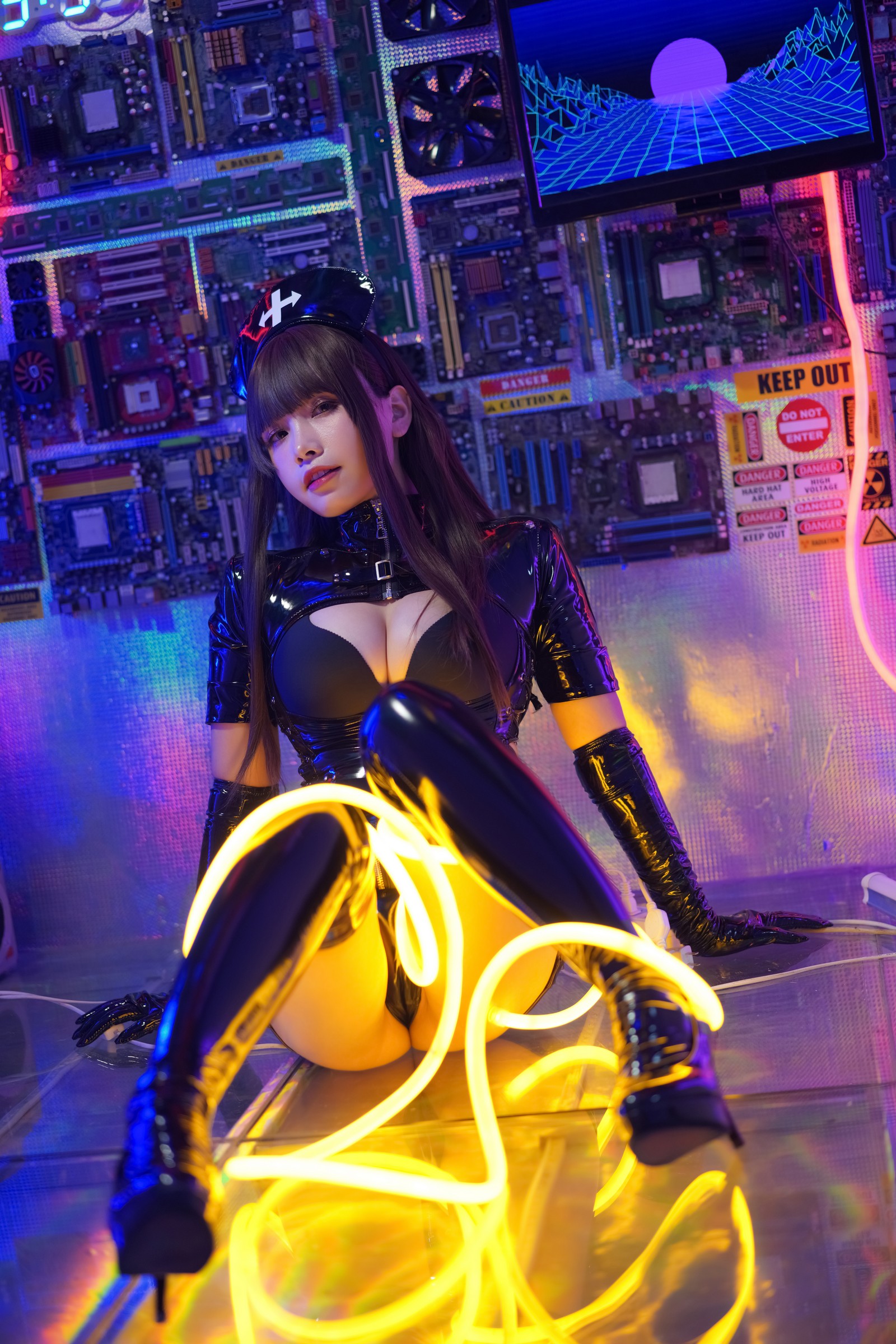 Neko-薇薇 暗黑护士 Cosplay 写真＋视频合集｜高清大图（54P｜5V｜543MB）插图4