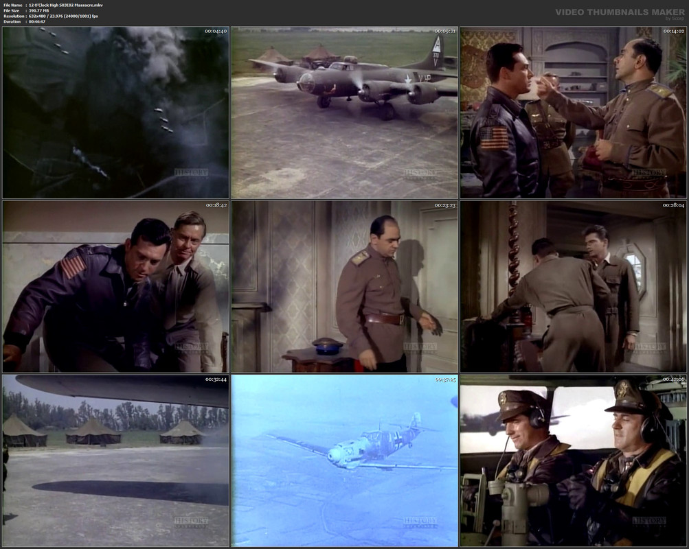 12 O'Clock High S03E02 Massacre.mkv