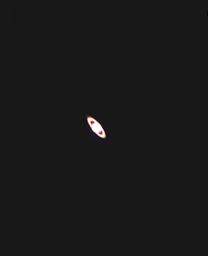 con un mvil no se puede sacar nada de un planeta al telescopio