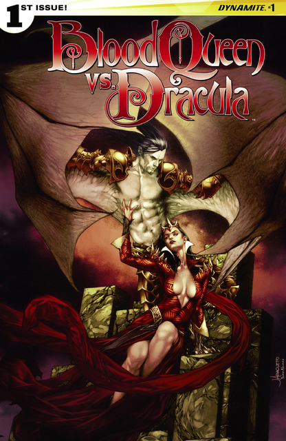 Blood Queen Vs Dracula #1-4 (2015) Complete