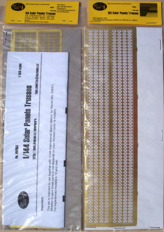 New Ware 144 NW053 ISS Solar Panels Trusses