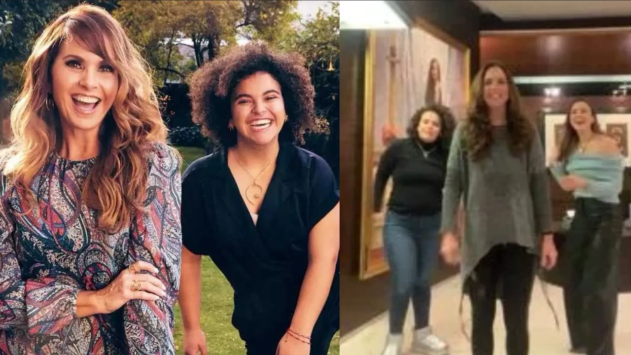 Tremendo baile de Lucero y Lucerito Mijares enamoran en TikTok 