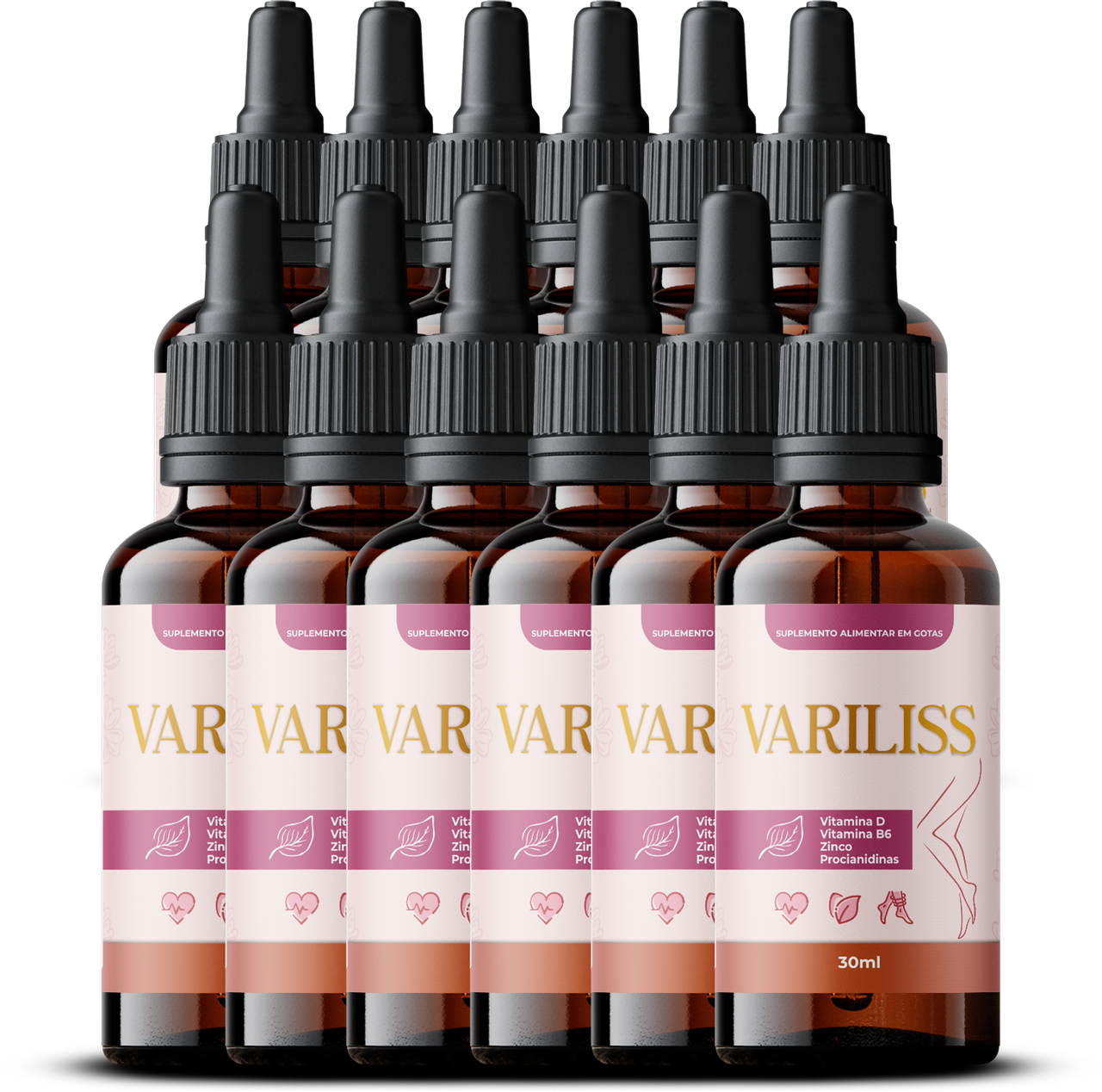 12 Frascos Variliss