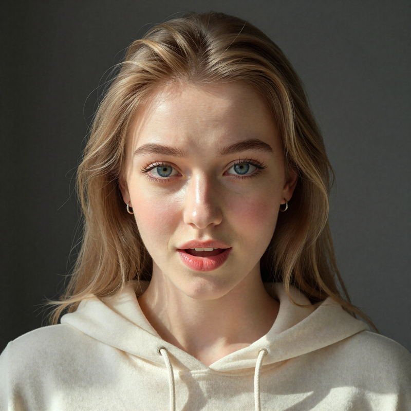 casual cozy seductive blush sfw
