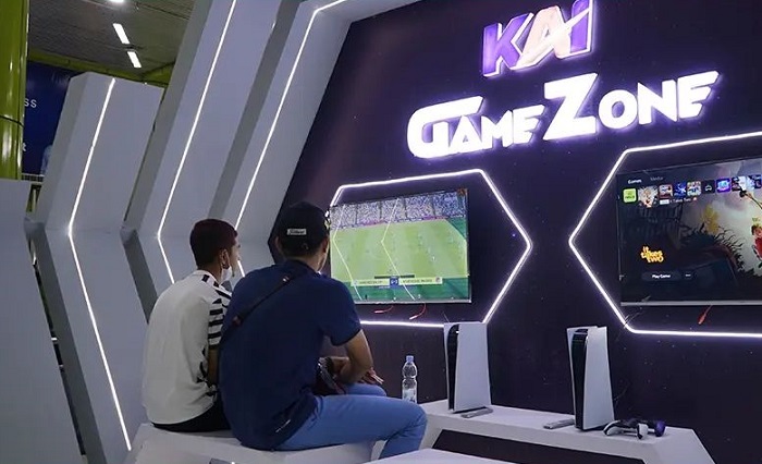Layanan Game Zone hadir di sejumlah stasiun selama masa angkutan Libur Nataru (22 Desember 2022 - 8 Januari 2023).