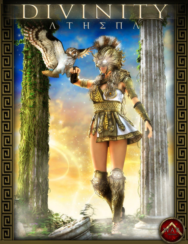 Divinity – Athena Outfit for Genesis 8 Female(s)