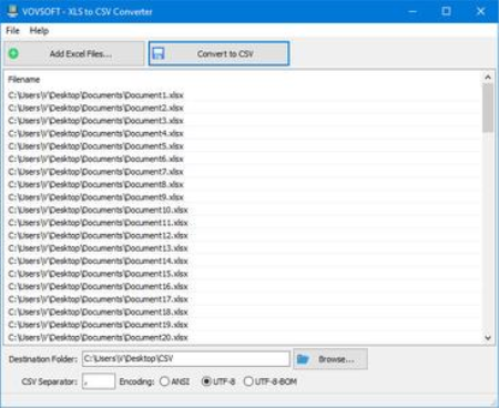 VovSoft XLS to CSV Converter 1.2 Portable