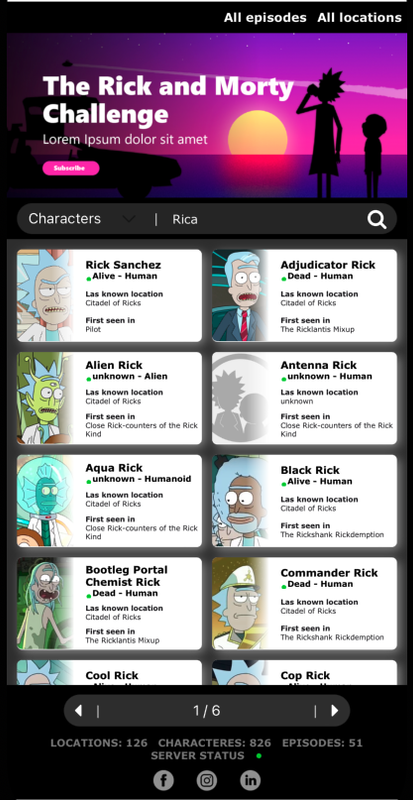 First final prototype