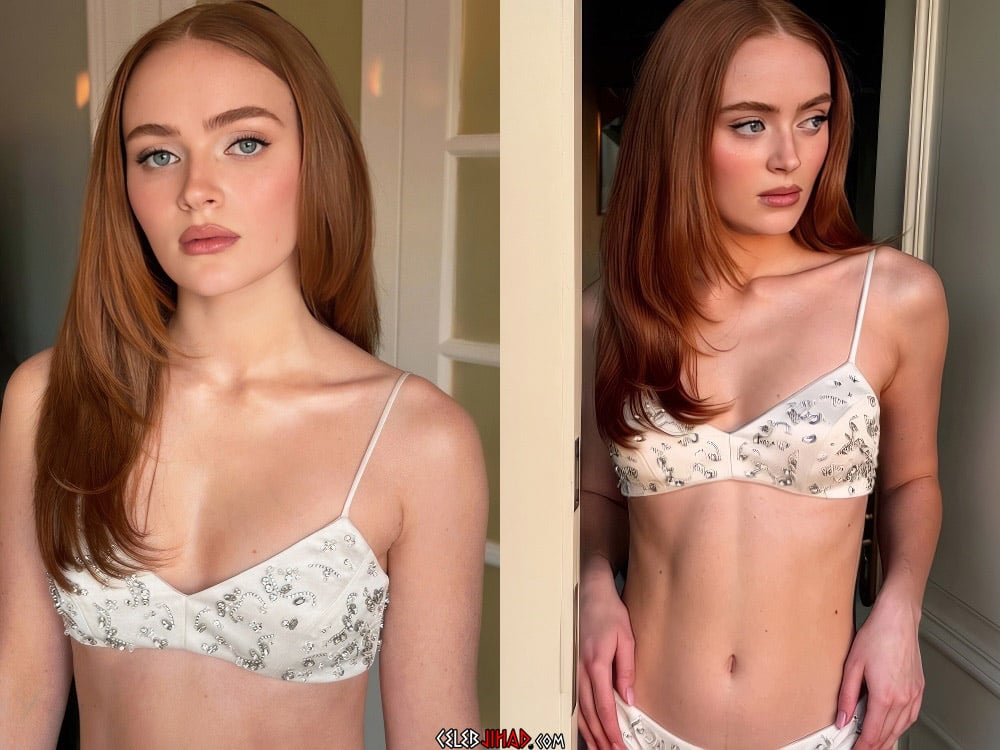 sadie-sink-bedazzled-bra-panties