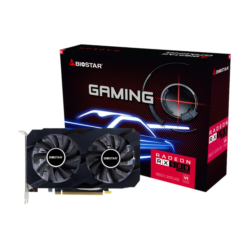 Placa De Video Biostar Radeon RX 580 8GB GDDR5