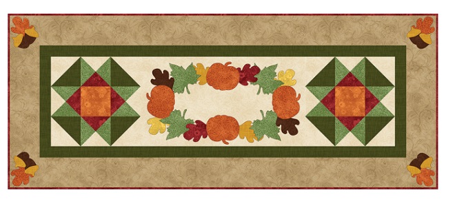 AccuQuilt Go Fabric Cutting Dies Fall Medley