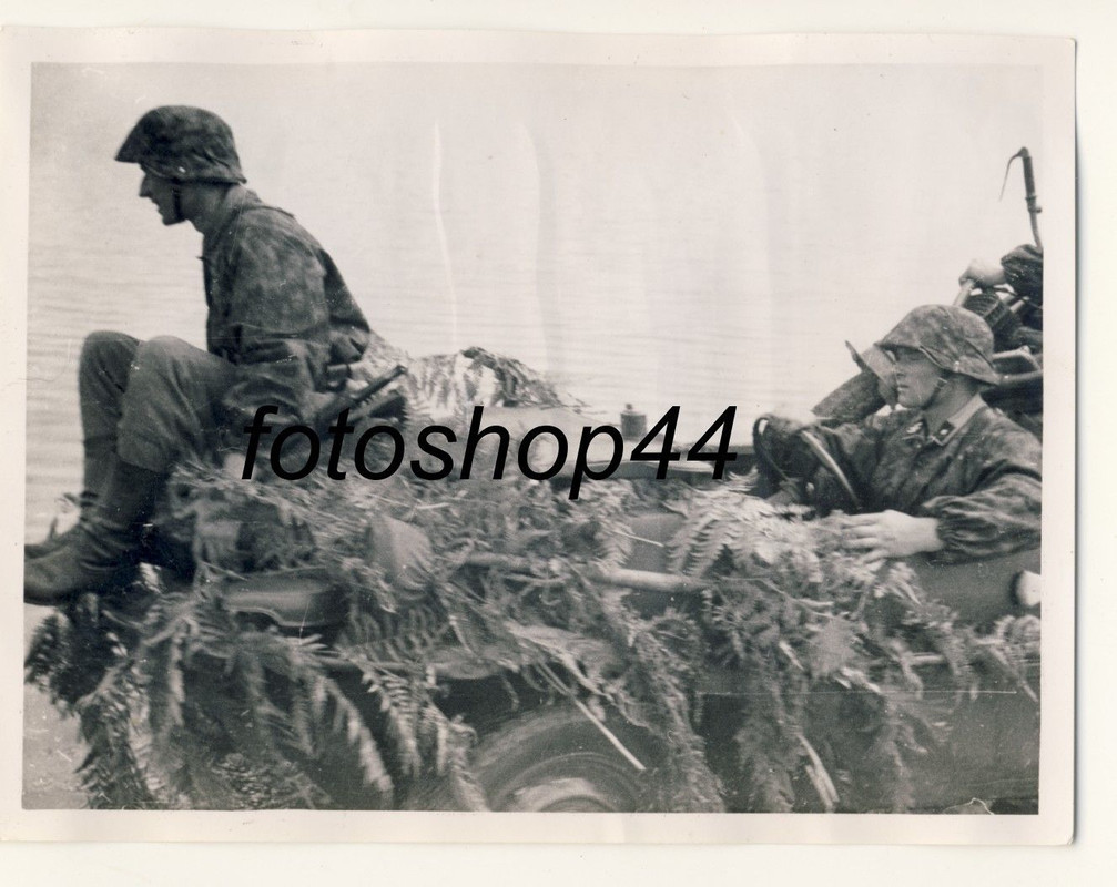 PK Foto Elite VW Schwimmwagen Schwimmkübel Tarnu