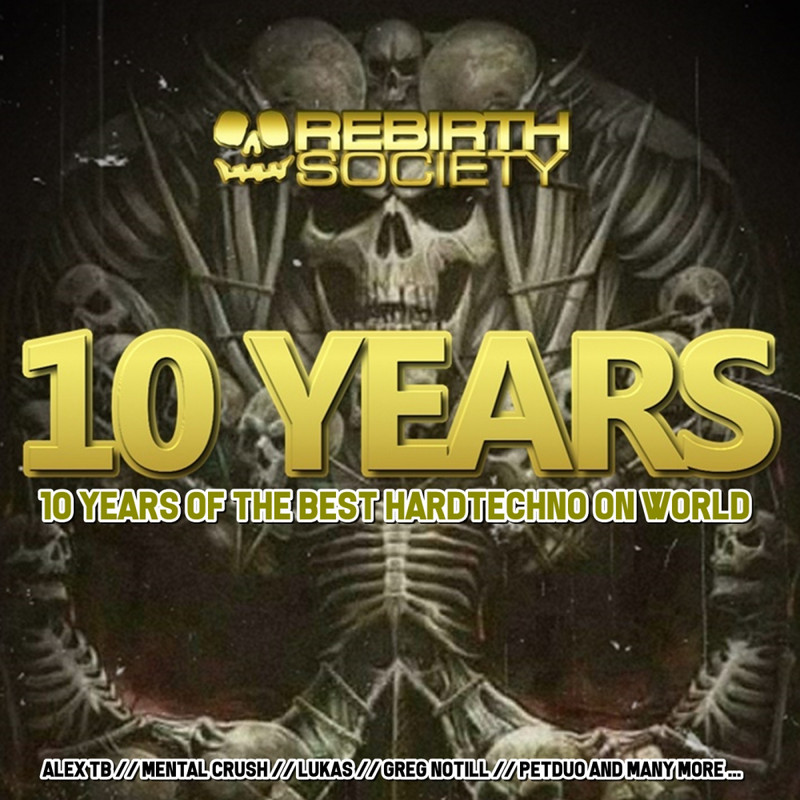VA - 10 Years Of Rebirth Society Records (2019) .mp3 -320 Kbps
