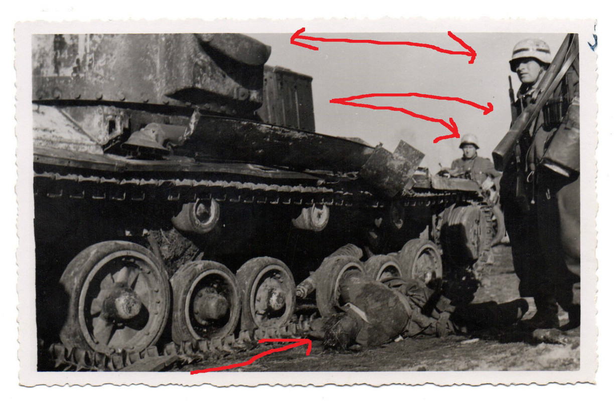 Front Einsatz , Panzerjäger gefallene Soldat, ze