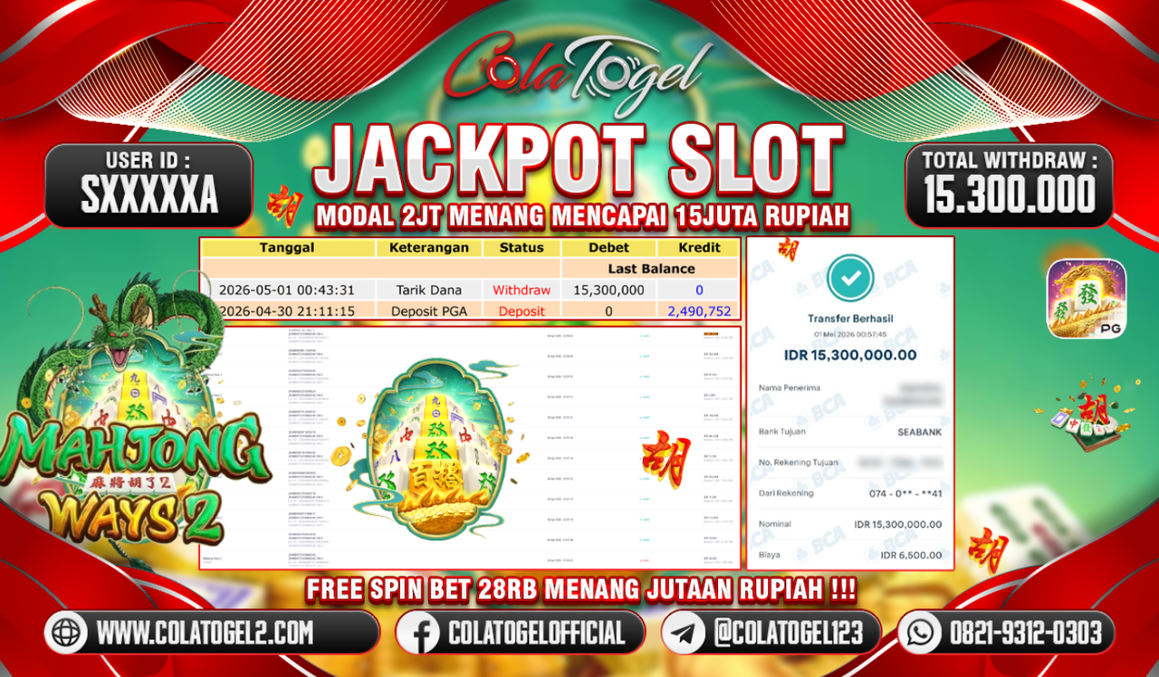 JACKPOT SLOT GACOR!!