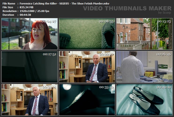 Forensics Catching the Killer - S02E05 - The Shoe Fetish Murder.mkv