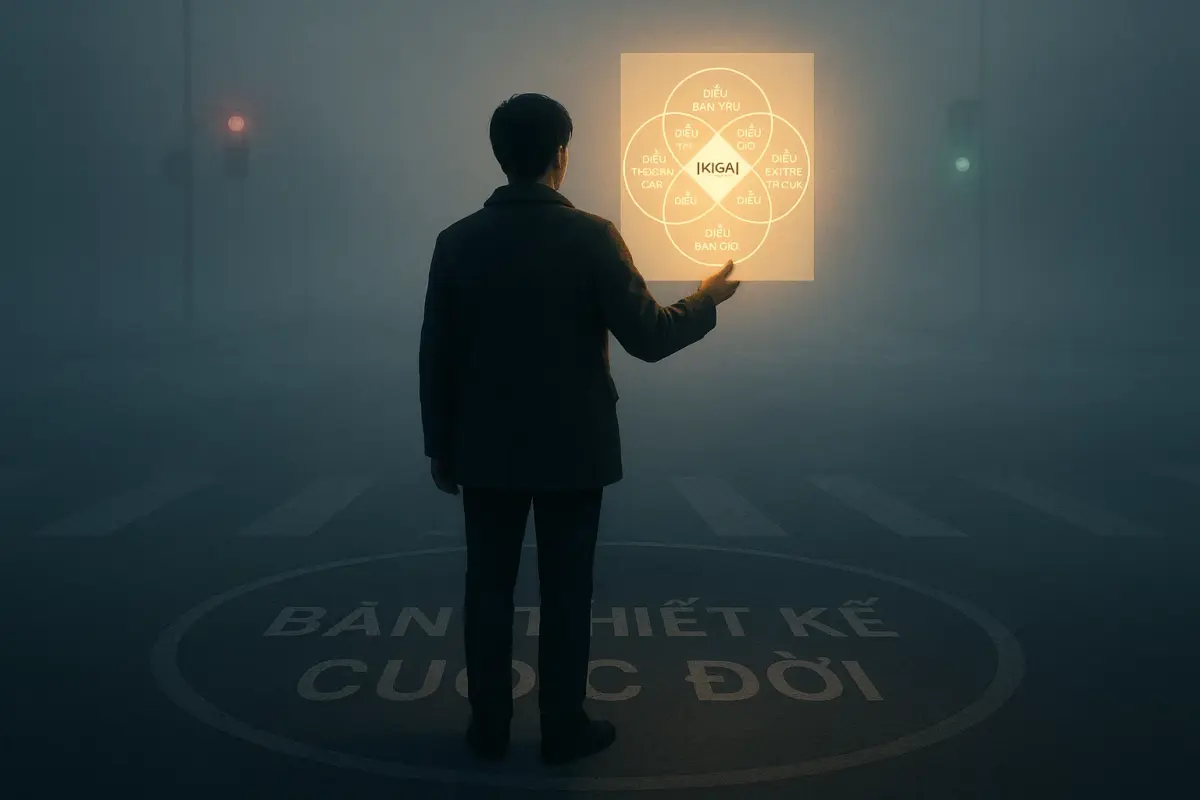 IKIGAI con đường tốt để hiểu mình trong Bản thiết kế thật sự