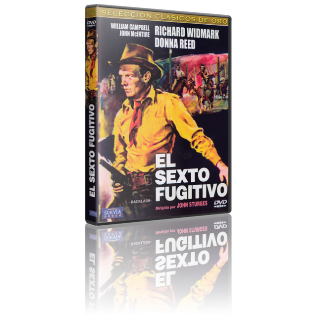 Portada - El Sexto Fugitivo [DVD9Full] [PAL] [Cast/Ing] [Sub:Cast] [1956] [Western]