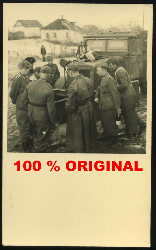 WK2 FOTO - AK OSTFRONT - LKW - SOLDATEN - FELLMÜ