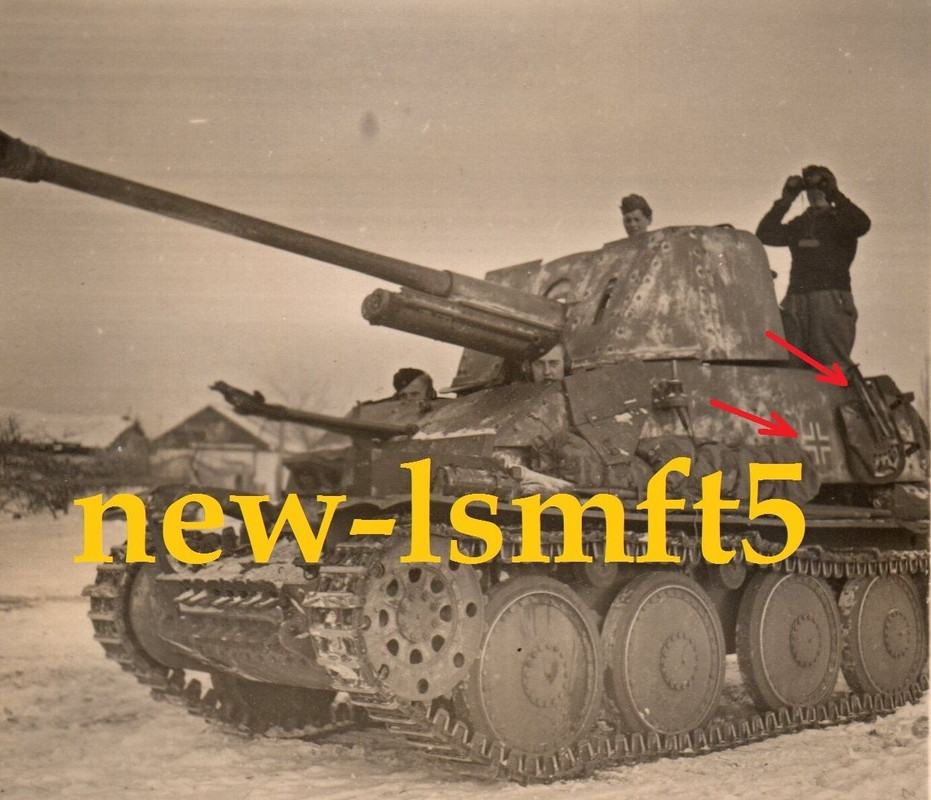 Panzer tank StuG MARDER Pz.Jäg.Abt. 33 MP 40 gun