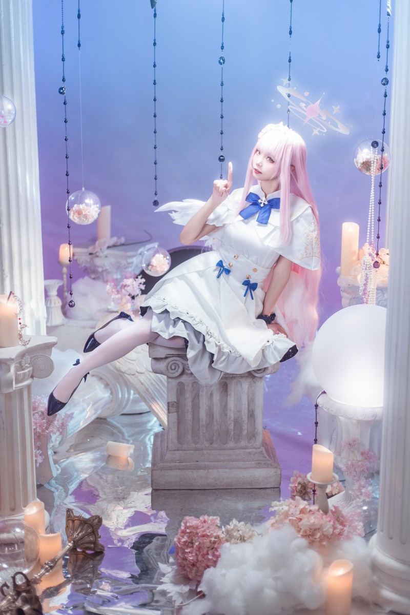 艾西Aiwest 碧蓝档案圣园未花Cosplay写真图集 高清美图合集 40P (415.8M)插图8