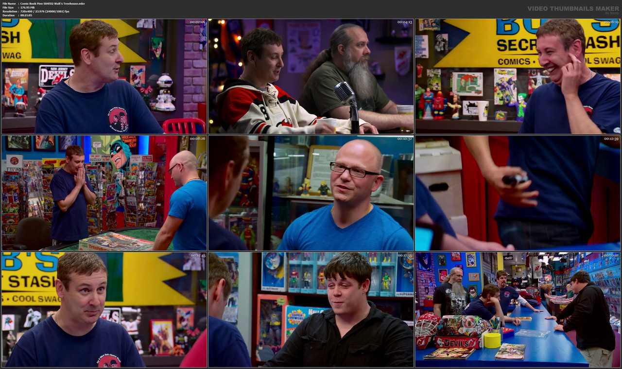 Comic Book Men S04E02 Walt's Treehouse.mkv