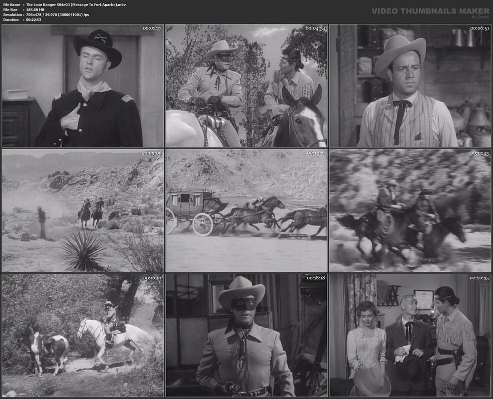 The Lone Ranger S04e03 (Message To Fort Apache).mkv